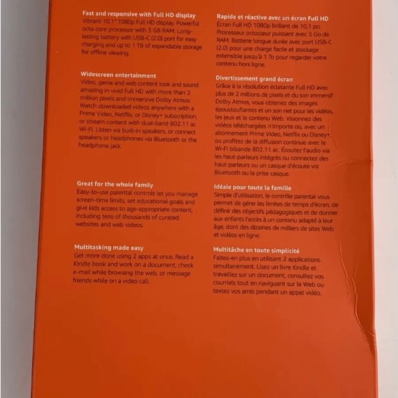 Amazon Fire HD 10 32GB 11th Generation Tablet. - Picture 6 of 10